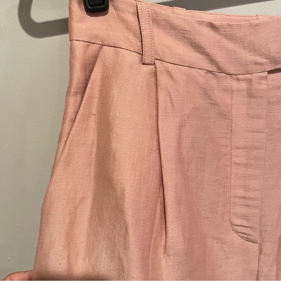& Other Stories Pink Linen Blend Suit - Picture 12 of 13